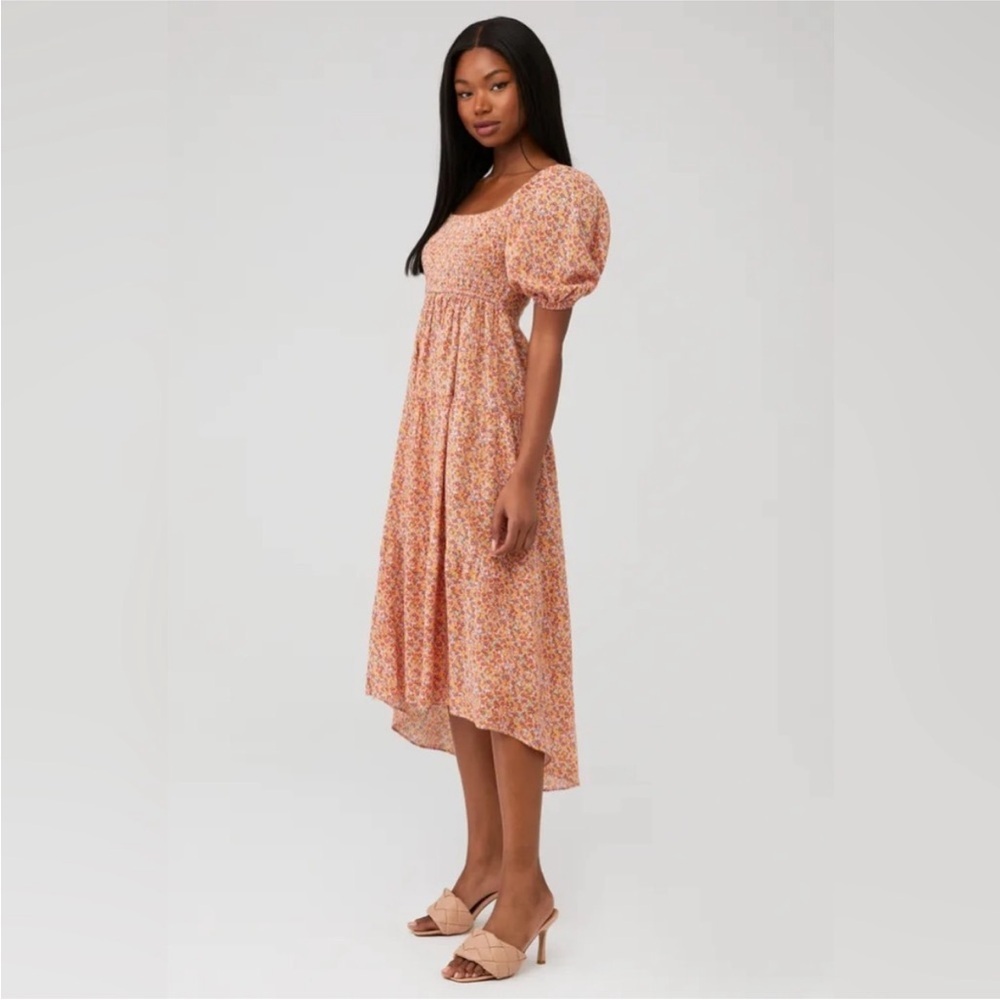 MINKPINK Morewell Midi Dress Size XS Multi